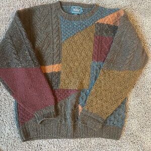 Handnit wool woolrich sweater